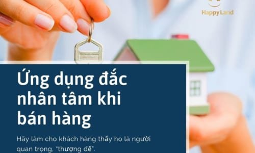 ỨNG DỤNG ĐẮC NHÂN TÂM KHI BÁN HÀNG