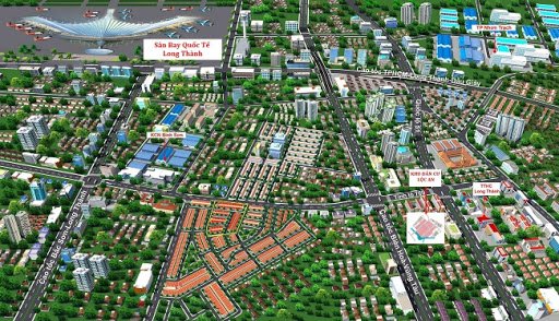 Là tổ hợp khu dân cư chất lượng cao bán đất sân bay Long Thành có  diện tích 41 ha