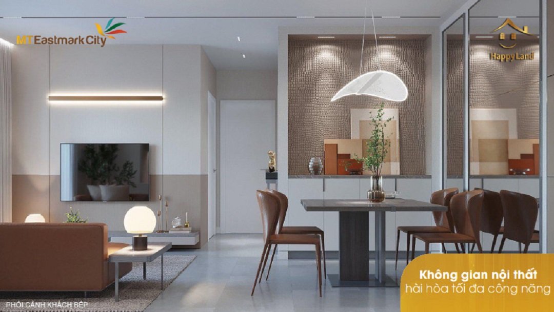 Thiết kế căn hộ hiện đại, sang trọng MT EASTMARK CITY quận 9